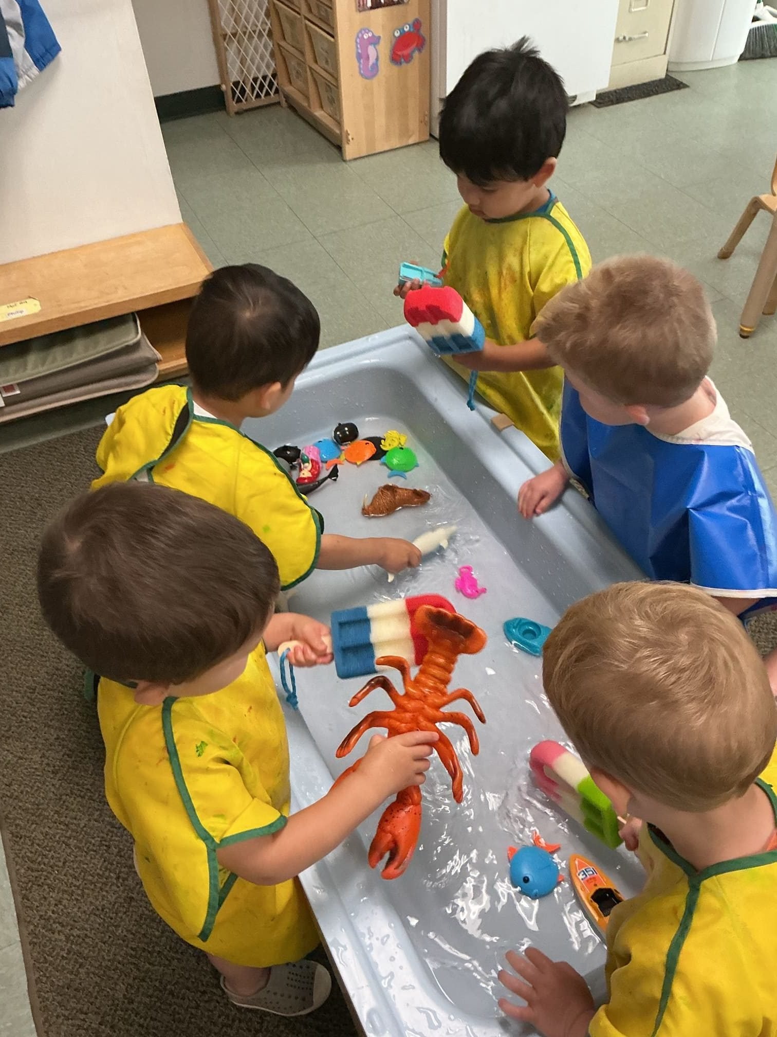 Toddler classroom – children 15 months to 2 years 9 months at Abundant Life Christian Childcare in Wilmington, MA