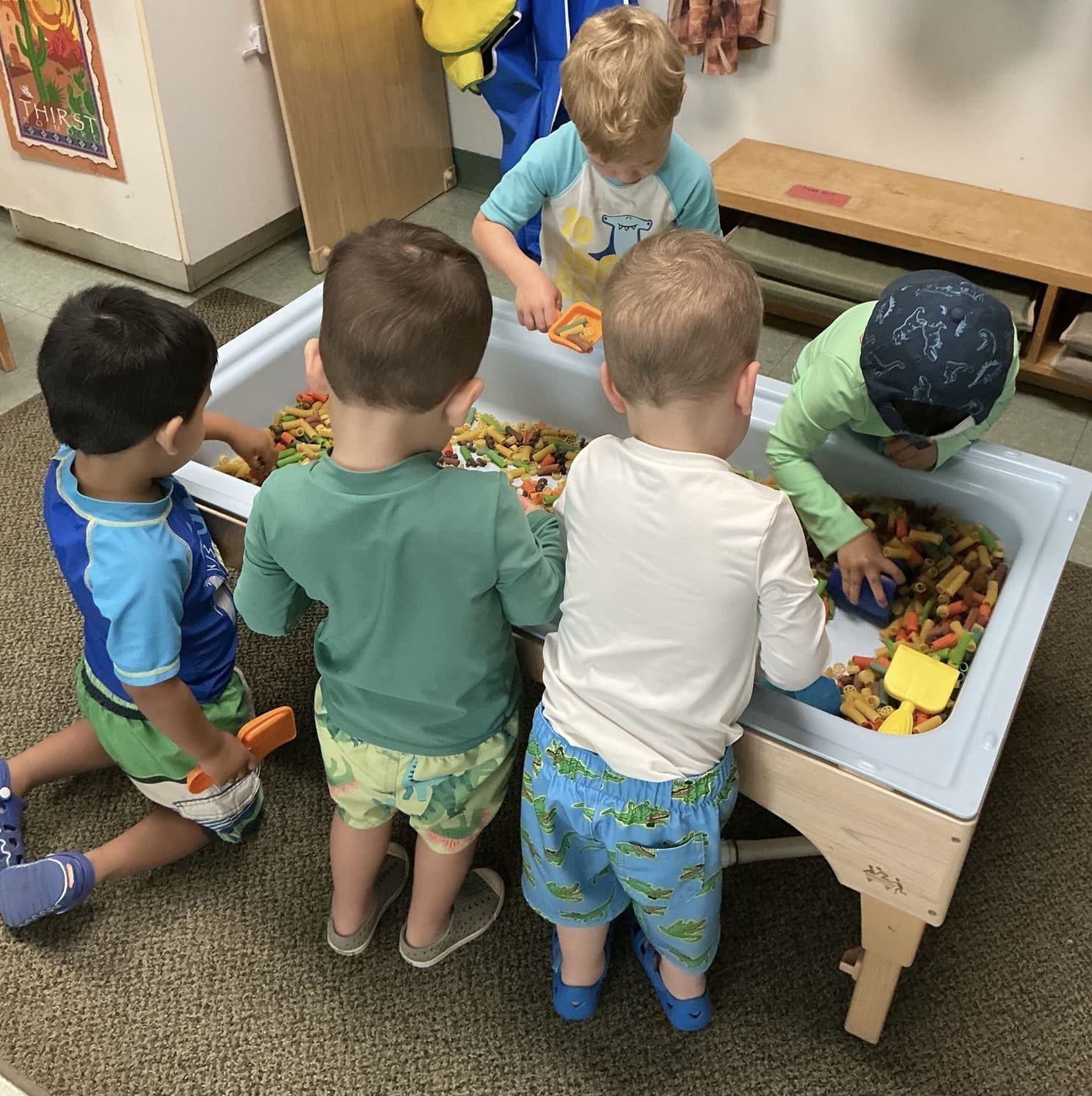 Toddler classroom – children 15 months to 2 years 9 months at Abundant Life Christian Childcare in Wilmington, MA
