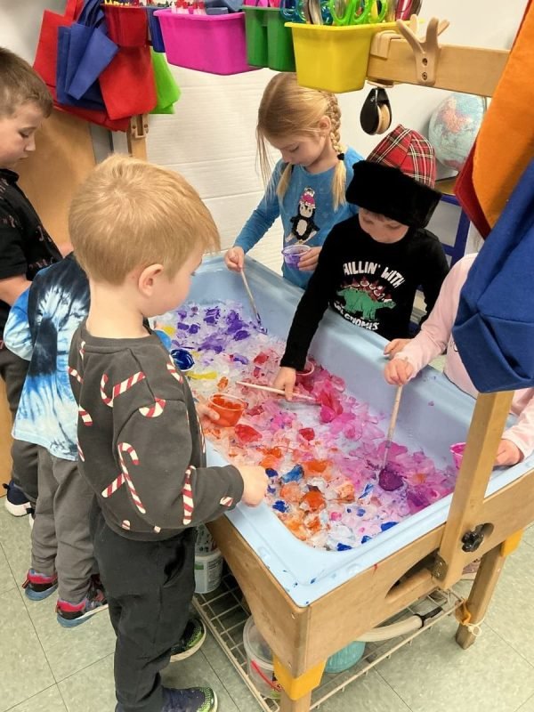 Pre-K children at Abundant Life Christian Childcare in Wilmington, MA